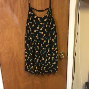 Small/Medium Pineapple Deb Dress